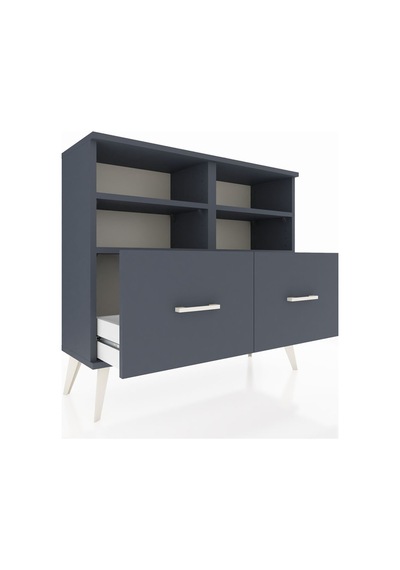 Arges Şifonyer 4 Raflı 2 Çekmeceli 88x30x80 Antrasit-antrasit Antrasit Arges Şifonyer 4 Raflı 2 Çekmeceli 88x30x80 Antrasit-antrasit Antrasit