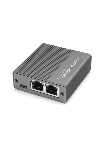 Hadron Hdx1413 Gigabit Ethernet Switch 4 Port Type C Güç Girişli Gri