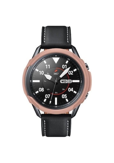 Spigen Galaxy Uyumlu Watch 3 45mm İle  Kılıf Liquid Air Bronze