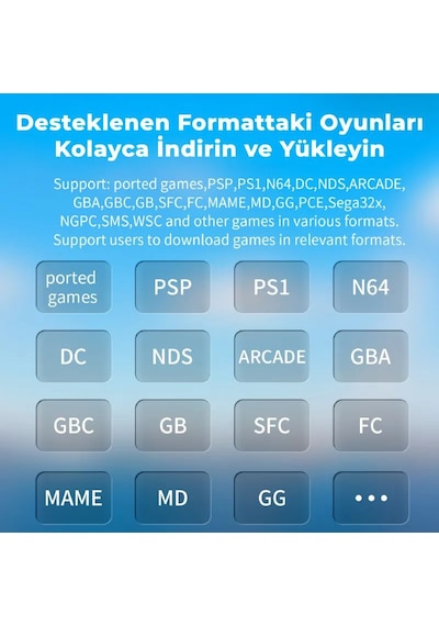 Rg35xxsp Katlanabilir Retro El Oyun Konsolu 64 Gb Gümüş - 3.5 İnç Oca Ips Ekran H700 İşlemci 5g Wi-fi Hdmı Bluetooth Psp, Ps1, Nds Destekli