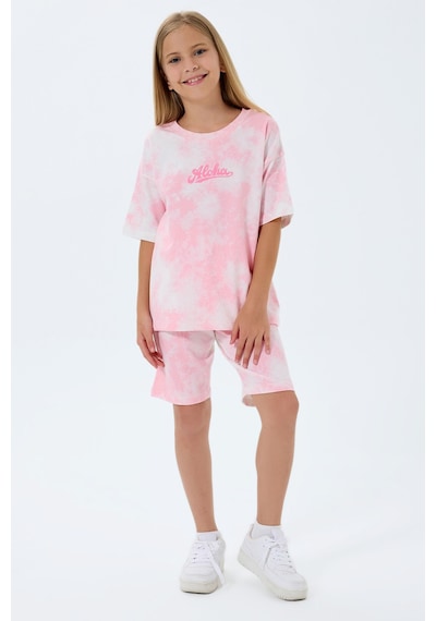 Rolypoly Kız Çocuk Pembe Bermuda Takım Rp3803-c-v2 Pembe