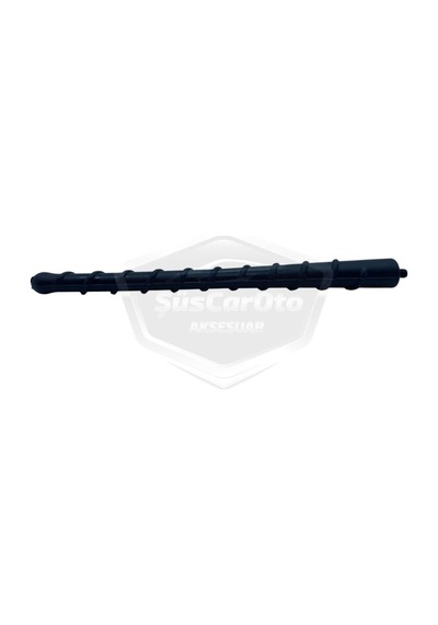 Hyundai Kia Anten Çubuğu Tavan Anteni Kısa Dişli Çubuk Anten 18 Cm Siyah