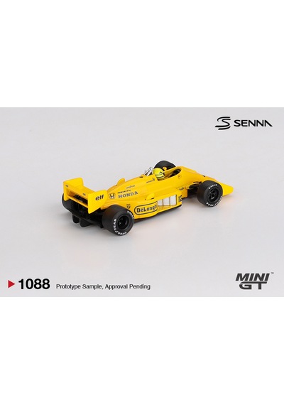 Mini Gt Bl 1088 Lotus 99t 12 Ayrton Senna 1987 Monaco Grand Prix Winner 1/64 Model Araba