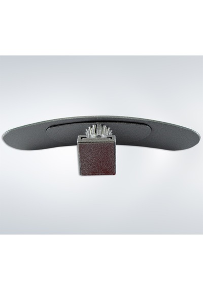 Ova-5 Dik-Eğik Kollu Universal Iç Dikiz Aynası 24X5 Cm Gri