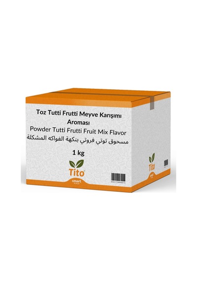 Toz Tutti Frutti Meyve Karışımı Aroması 1 Kg