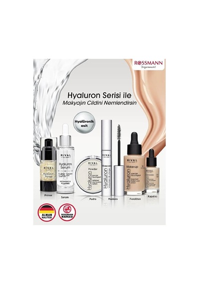 Tr Hyaluron Serum, %1,5 Hyaluronik Asit, 30 Ml, Nemlendiricili Yüz Serumu