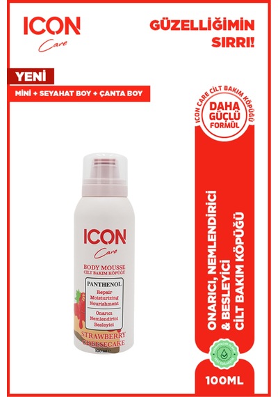 Cilt Bakım Köpüğü Strawberry & Cheesecake 100 Ml-