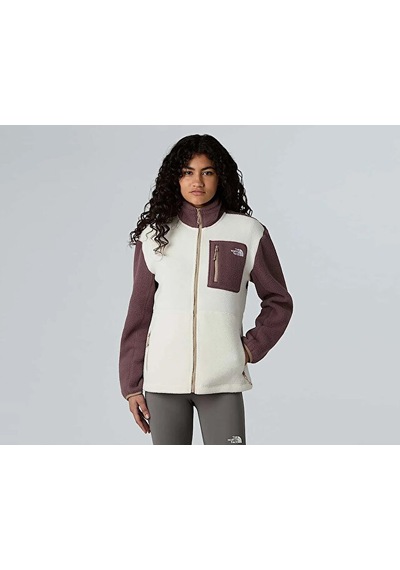 The North Face W Yumiori Full Zip Kadın Outdoor Polar Ceket Nf0a8e88ewo1 Beyaz Beyaz