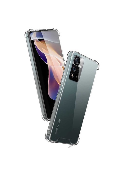 Redmi Note 11 Pro Plus 5g Kılıf Nitro Anti Shock Silikon - Renksiz Renksiz Renksiz