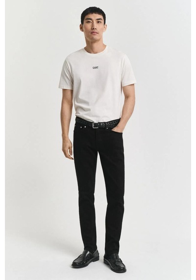 Gant Erkek Siyah Slim Fit Stay Black Jean-11405 Siyah