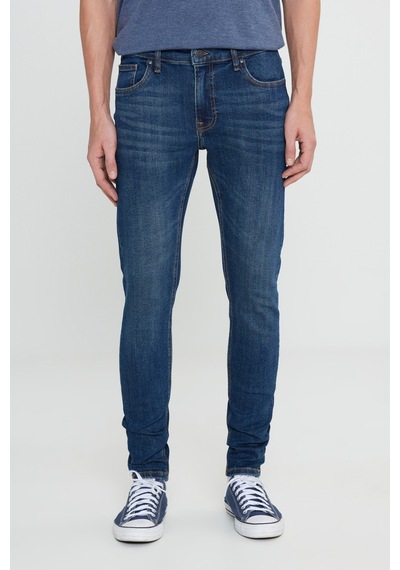 Lee Erkek Kot Pantolon L73615 6xt Orta Mavi Orta Mavi