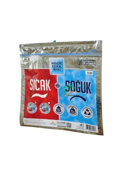 Magic Cool Bag 50x50x10 Cm 5 Adet Isı Yalıtımlı Torba Bag-1002