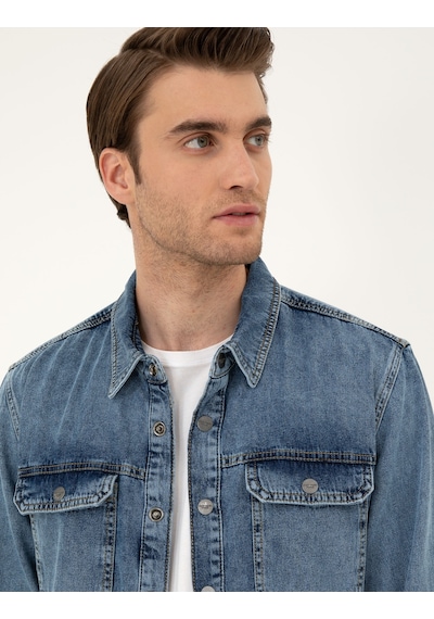 Pierre Cardin Erkek Koyu Mavi Ceket Denim 50288244-vr032 Koyu Mavi Pierre Cardin Erkek Koyu Mavi Ceket Denim 50288244-vr032 Koyu Mavi