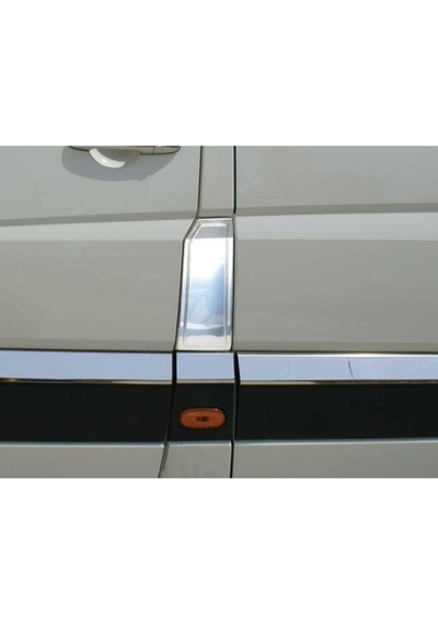Vw Volkswagen Crafter Uyumlu Depo Kapağı 2006-2017 Paslanmaz Krom