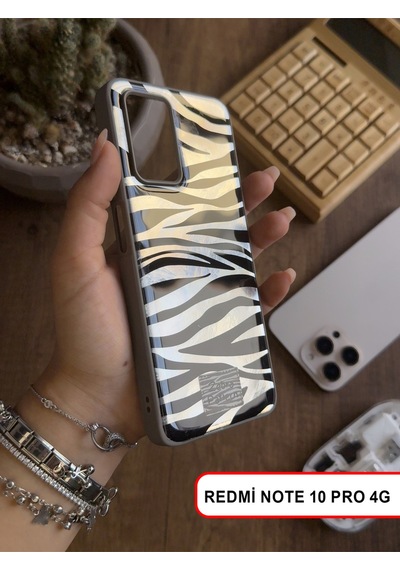 Redmi Note 10 Pro 4g Uyumlu Lüks Leopar Desenli Silikon Telefon Kılıf Desen4
