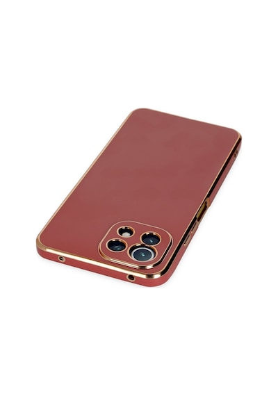 Xiaomi Mi 11 Lite Uyumlu Kılıf Volet Silikon - Kırmızı