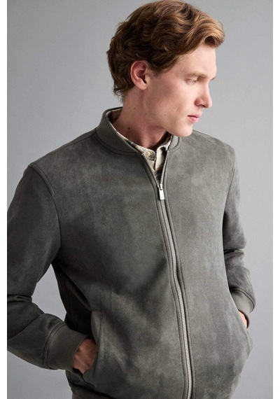 Defacto Slim Fit Dar Kesim Süet Kolej Yaka Fermuarlı Çift Cepli Mevsimlik Baharlık Bomber Mont Ceket A3866ax25aukh430 Haki Defacto Slim Fit Dar Kesim Süet Kolej Yaka Fermuarlı Çift Cepli Mevsimlik Baharlık Bomber Mont Ceket A3866ax25aukh430 Haki