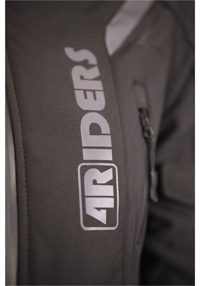 4riders Alice Pro Korumalı Softshell Kadın Motosiklet Montu Siyah