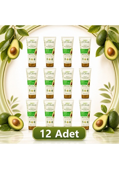 Dalan Avokado Yağlı Tüp Krem 250 Ml - 12 Adet