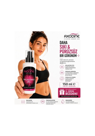 Axodine Toparlayıcı ve Vücut Sıkılaştırıcı Jel 150 ML