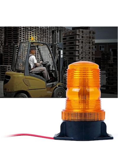 Forklift Çalışma Tepe Lambası Çakarlı İkaz Lambası 12V/110V