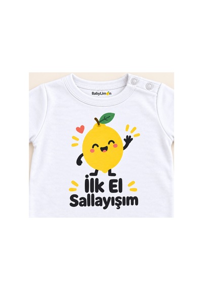 Babylimon İlk El Sallayışım Beyaz Kısa Kollu Çıtçıtlı Bebek Zıbını Beyaz - İlk El Sallayışım - 928161923 Beyaz - İlk El Sallayışım Babylimon İlk El Sallayışım Beyaz Kısa Kollu Çıtçıtlı Bebek Zıbını Beyaz - İlk El Sallayışım - 928161923 Beyaz - İlk El Sallayışım
