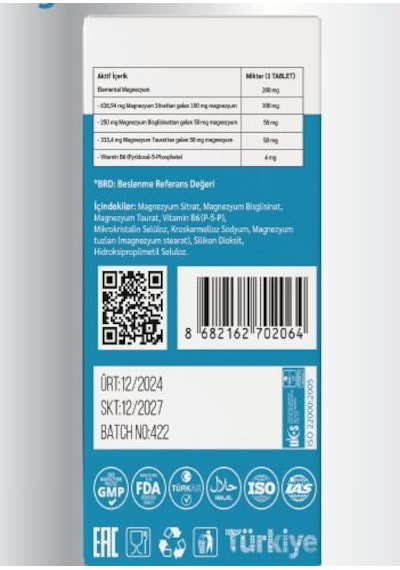 Universe Pharma Magnesıum Pro 60 Tablet