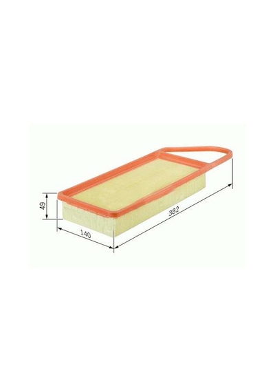 Hava Fıltresı P206 P307 Hdı 01 04 C3 Hdı Fıesta 1 4 Tdcı Fusıon Tdcı Sungerlı C3087/1 Sardes Sa374 S Oem