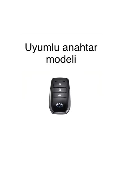 Toyota Chr C-hr Camry Corolla Cross Prius Prado Rav4 Hilux Karbon Anahtar Kılıf 2.ve3.resime Bakınız