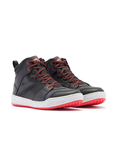 Dainese Daınese Ayakkabı/ Suburb D-wp Black Whıte Red Lava