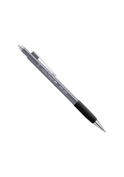 Ergonomik Tutuşlu Versatil Kalem, 0.5 Mm Uç, Gri Renk Ve Uzun Silgi