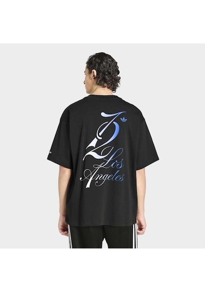 Adidas Kd8305 La Cıty Tee Erkek Tişört Siyah