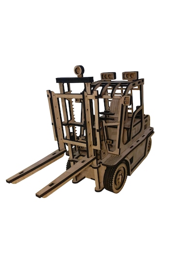 Ahşap Forklift Maketi