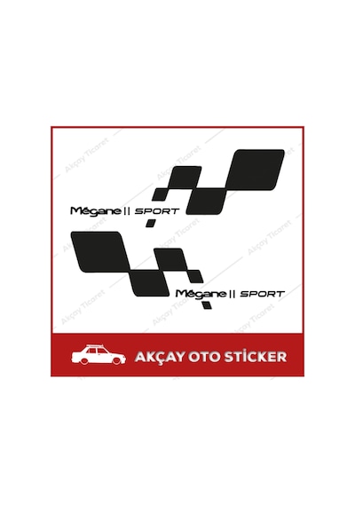 Renault Megane 2 Sticker Megane Sticker Renault Oto Sticker