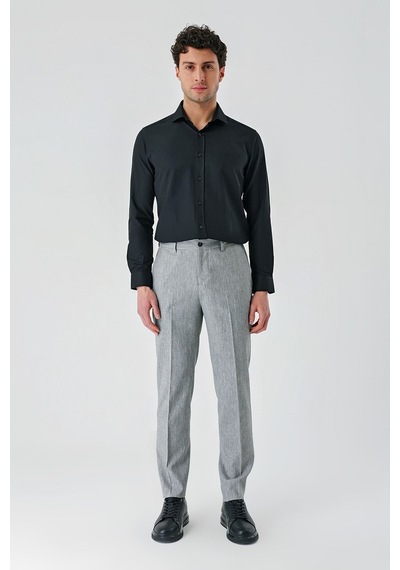 İmza Gri Yan Cepli Beli Lastikli Keten Karışımlı Casual Slim Fit Dar Kesim Pantolon 1003240103-gri Gri İmza Gri Yan Cepli Beli Lastikli Keten Karışımlı Casual Slim Fit Dar Kesim Pantolon 1003240103-gri Gri