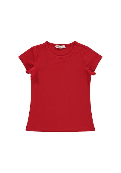 Civil Girls Basic 2-5 Yaş Tişört - Kırmızı