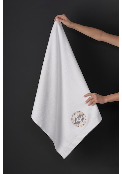 Varol %100 Microcotton Üst Kalite Havlu Seti Burç Nakışlı Balık-standart Balık Diğer