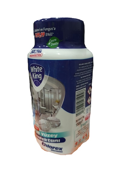 White King Yer ve Yüzey Dezenfektanı Tablet 30 x 5 G
