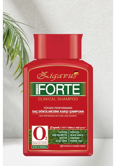 Zigavus Forte Ultra Clinical Kuru Saçlar Için Şampuan 220 X 2ml Kuru - Normal