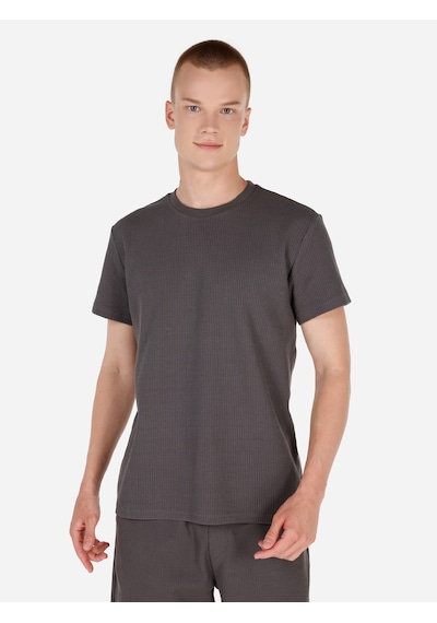 Colin's Colins Cl1072288 Q1.V1 Regular Fit Bisiklet Yaka Kısa Kol Erkek Tişört - Antrasit Colin's Colins Cl1072288 Q1.V1 Regular Fit Bisiklet Yaka Kısa Kol Erkek Tişört - Antrasit