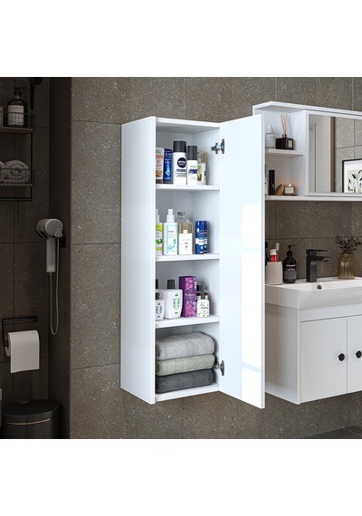 Ada Banyo Dolabı Mat Suntalam 110 Cm Banyo Boy Dolabı Beyaz Mat Beyaz Ada Banyo Dolabı Mat Suntalam 110 Cm Banyo Boy Dolabı Beyaz Mat Beyaz
