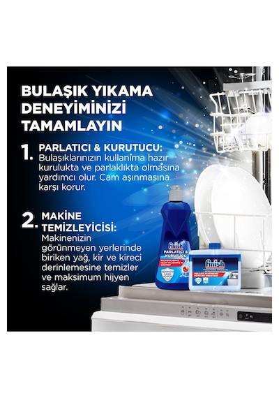 Finish Bulaşık Makinesi Özel Tuzu 4 x 1500 G