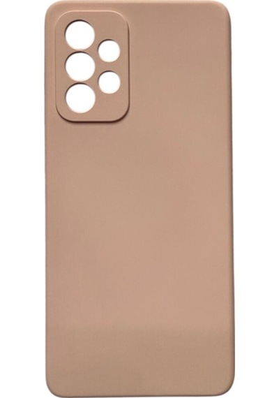 Samsung A52 Uyumlu Silikon Lansman Kılıf Bej