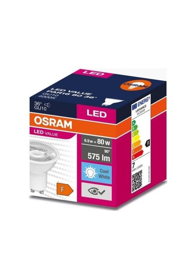 Osram Ledvalue 6,9w 80w Led Spot Ampul 4000k Günışığı Gu10