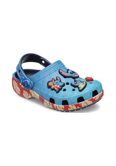 Crocs Stitch Iam Classic Clog Bebek Terlik 213008-90h Multi Beyaz