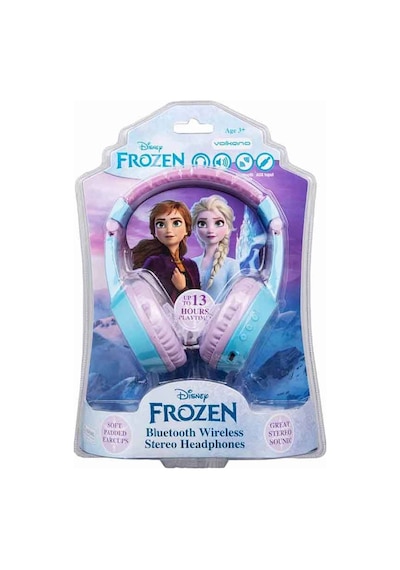 Disney Frozen Karlar Ülkesi - Anna Elsa Mikrofonlu Bluetooth Kulaklık Kablosuz Çocuk Kulaklığı Lisan