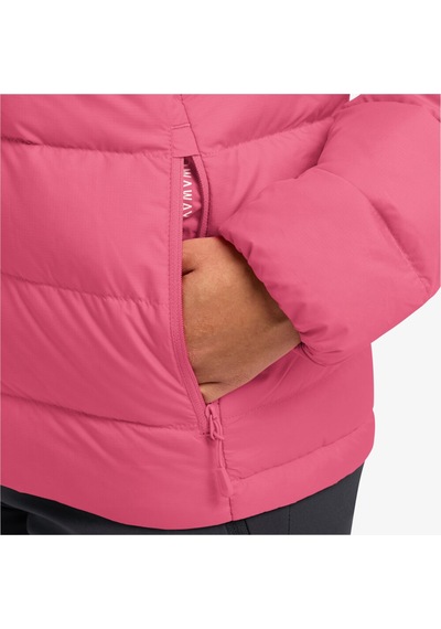 Jack Wolfskin Ather Down Hoody Pembe Kadın Mont A60330 Çok Renkli