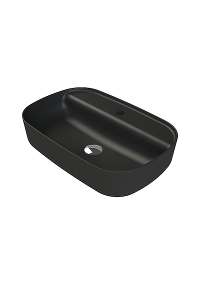 Mat Siyah Aqua, 60 Cm Modern Lavabo Seçeneği 508 Yeşil