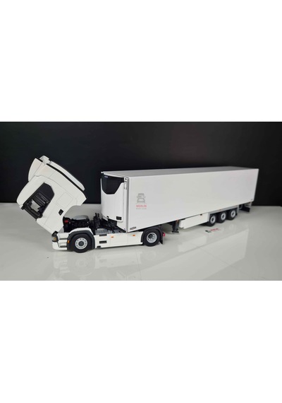 1/50 Scania Nextgen R730 4x2 Beyaz + Frigo Soğutuculu Trailer