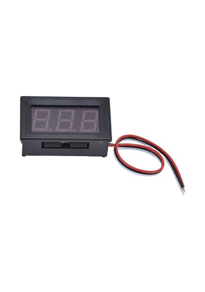 0.56 inch 0-100V DC 3 Kablolu Dijital Panel Kırmızı Voltmetre Düşük Kalite